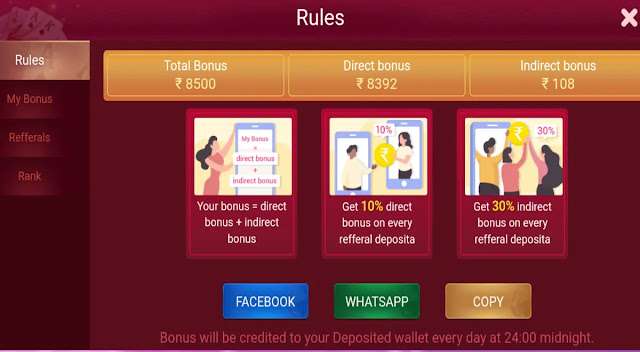 teen patti clan refer and earnA
