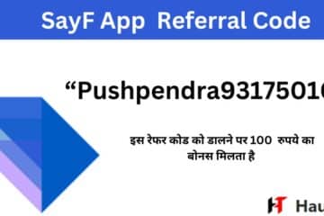 sayf app referral code