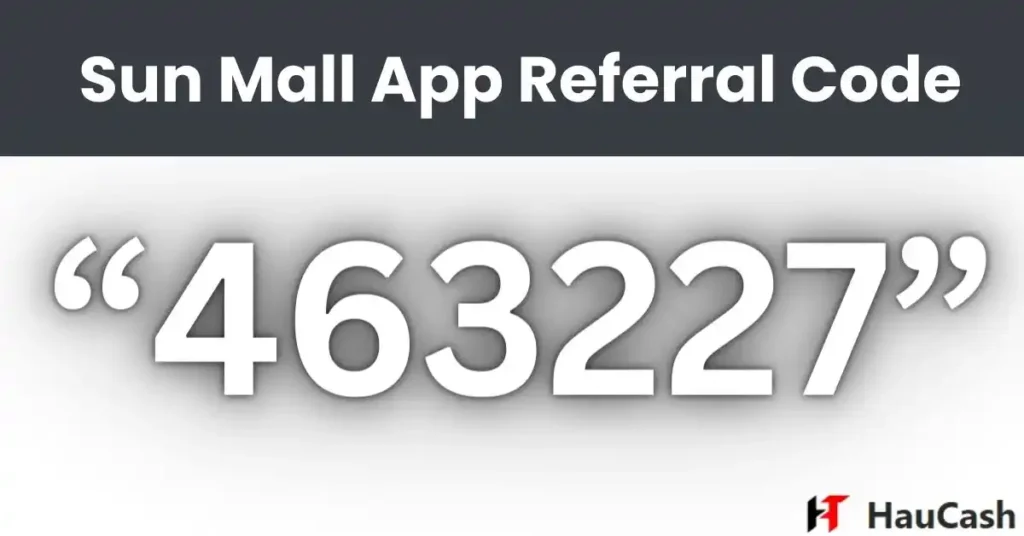 sun mall earning app referral code